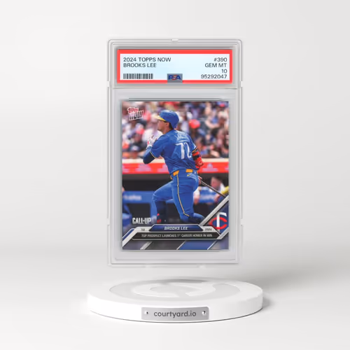 2024 Topps Now #390 Brooks Lee (PSA 10 GEM MINT)