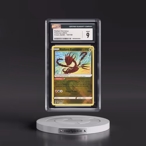 2023 Crown Zenith #105/159 Radiant Eternatus - Holo (CGC 9 MINT)