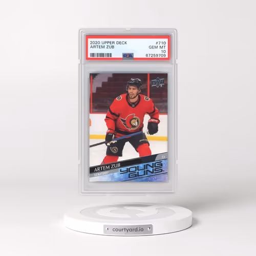 2020 Upper Deck #710 Artem Zub (PSA 10 GEM MINT)