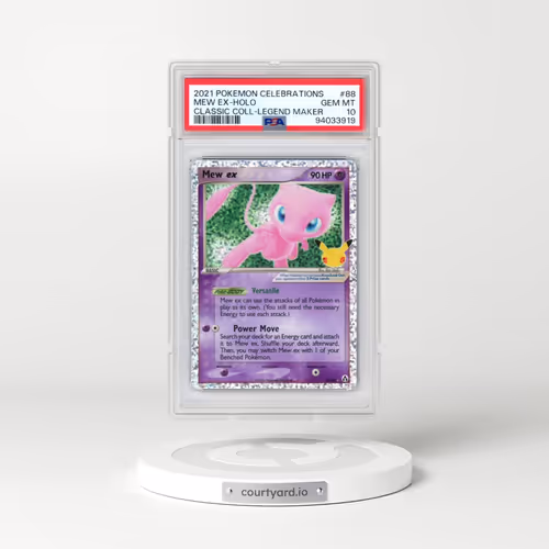 2021 Pokémon Celebrations Classic Collection #88 Mew EX - Holo Holo (PSA 10 GEM MINT)