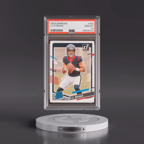 2023 Panini Donruss #339 CJ Stroud (PSA 10 GEM MINT)