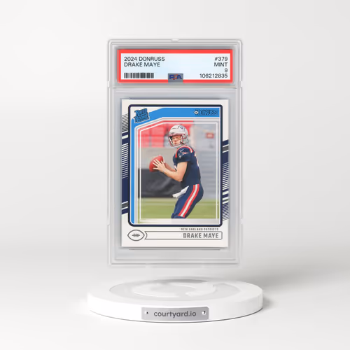 2024 Panini Donruss #379 Drake Maye (PSA 9 MINT)