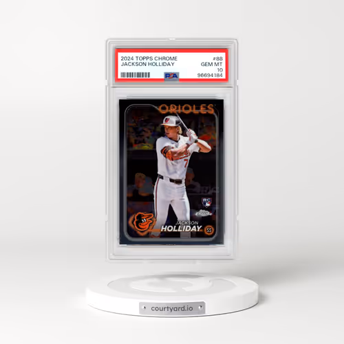 2024 Topps Chrome #88 Jackson Holliday (PSA 10 GEM MINT)