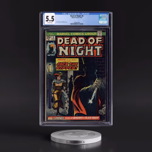 Dead of Night #6 CGC 5.5 Off-white Pages (Marvel Comics, 10/74) - Universal