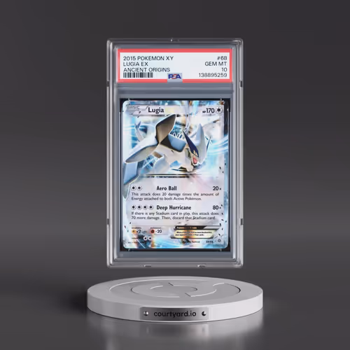 2015 Pokémon XY Ancient Origins #68 Lugia EX - Holo (PSA 10 GEM MINT)