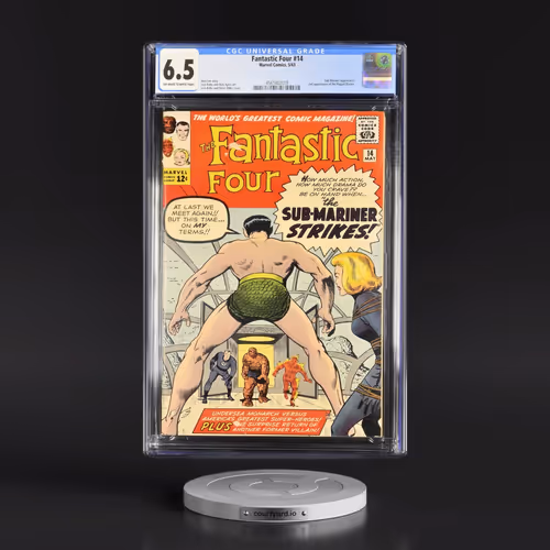 Fantastic Four #14 CGC 6.5 Off-white to White Pages (Marvel Comics, 5/63)