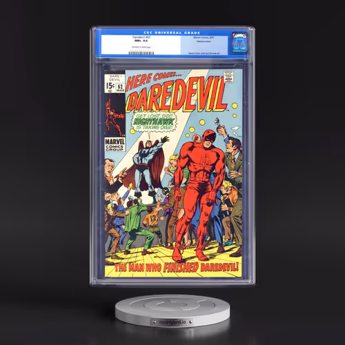 Daredevil #62 CGC 9.6 Off-white to White Pages (Marvel Comics, 3/70) - Western Penn Universal