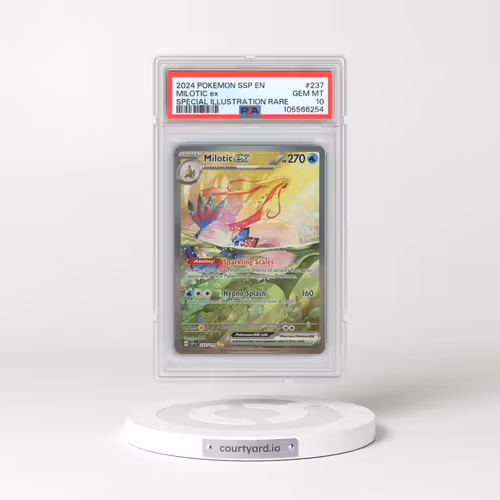 2024 Pokémon Ssp EN-Surging Sparks #237 Milotic EX - Holo Special Illustration Rare (PSA 10 GEM MINT)