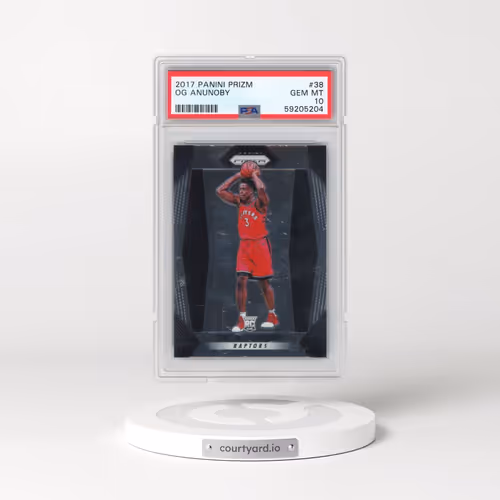 2017 Panini Prizm #38 OG Anunoby (PSA 10 GEM MINT)