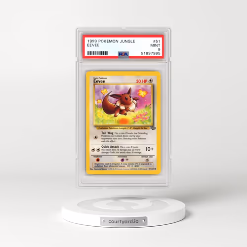 1999 Pokémon Jungle #51 Eevee (PSA 9 MINT)