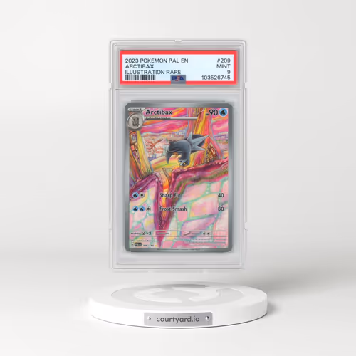 2023 Pokémon Pal EN-Paldea Evolved #209 Arctibax - Illustration Rare (PSA 9 MINT)