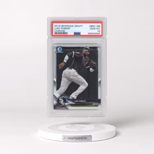 2018 Bowman Draft #BDC188 Luis Robert - Chrome (PSA 10 GEM MINT)
