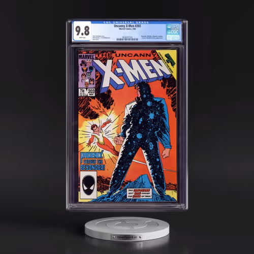Uncanny X-Men #203 CGC 9.8 White Pages (Marvel Comics, 3/86) - Universal