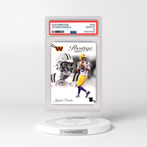 2024 Panini Prestige #302 Jayden Daniels (PSA 10 GEM MINT)
