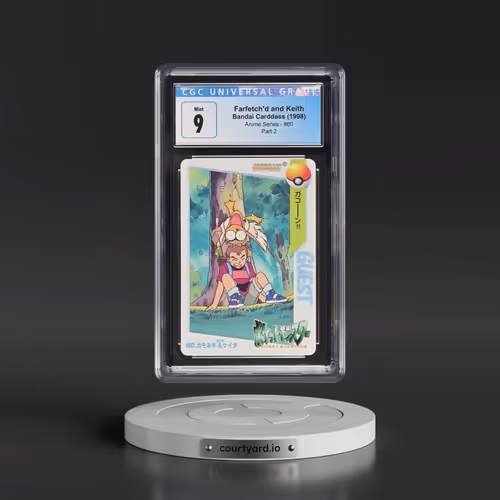 1998 Anime Series #60 Farfetch'd and Keith - Part 2 (CGC 9 MINT)