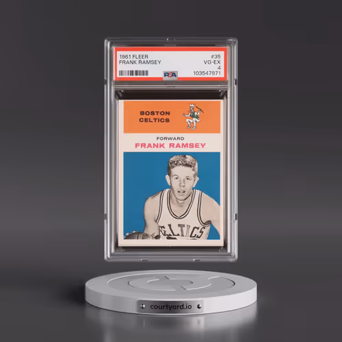 1961 Fleer #35 Frank Ramsey (PSA 4 VG-EX)