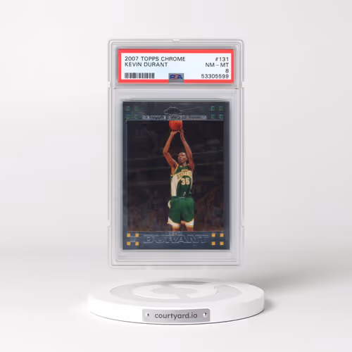 2007 Topps Chrome #131 Kevin Durant (PSA 8 NM-MT)