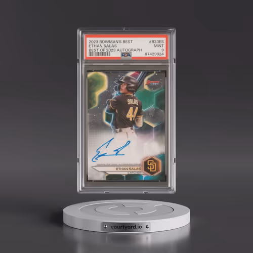 2023 Bowman's Best Best of 2023 Autographs #B23ES Ethan Salas (PSA 9 MINT)
