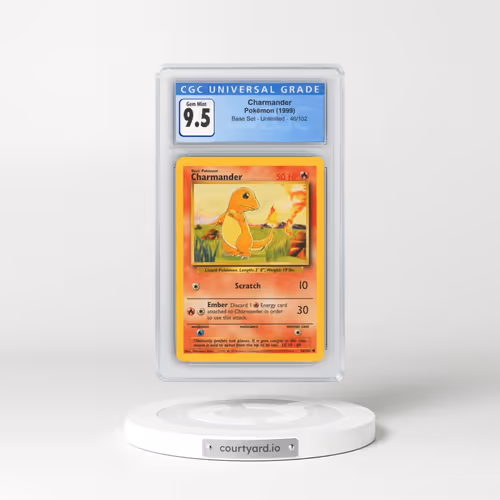 1999 Base Set #46/102 Charmander (CGC 10 GEM MINT)