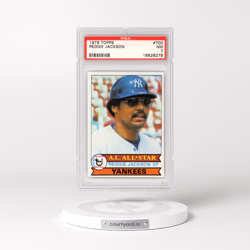 1979 Topps #700 Reggie Jackson (PSA 7 NM)