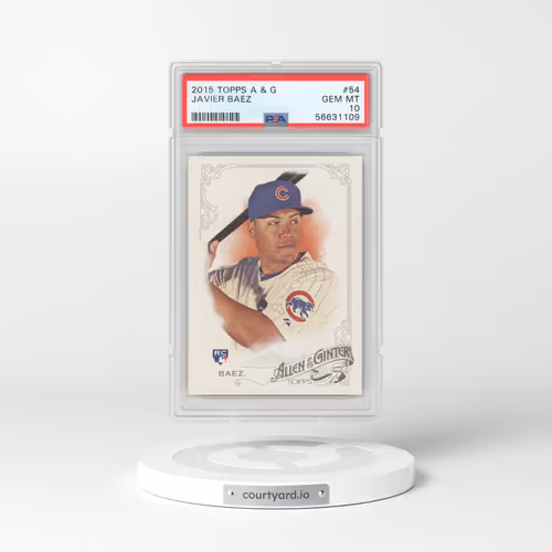 2015 Topps Allen & Ginter #54 Javier Baez (PSA 10 GEM MINT)