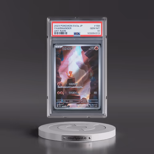 2023 Pokémon Sv2a-Pokemon 151 #168 Charmander - Art Rare (PSA 10 GEM MINT)