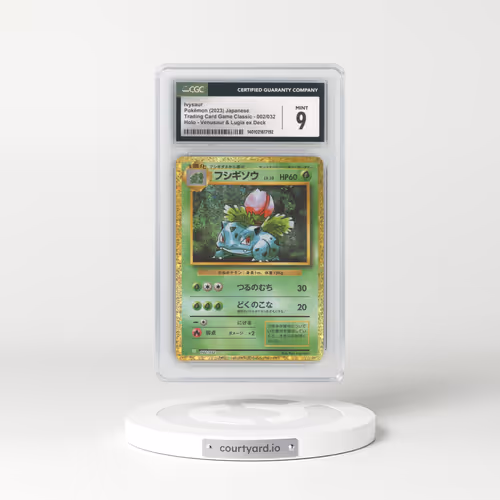 2023 Trading Card Game Classic - CLF, CLL, CLK #002/032 Ivysaur - Holo Venusaur & Lugia ex Deck - CL