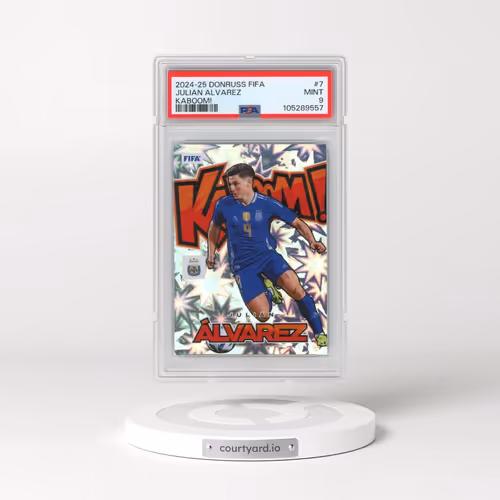 2024-25 Panini Donruss FIFA Kaboom! #7 Julian Alvarez (PSA 9 MINT)