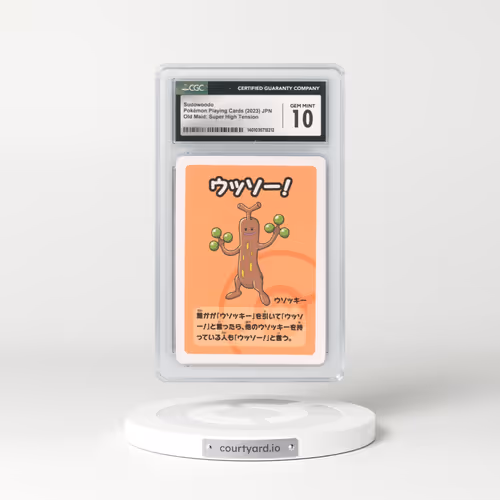 2023 Old Maid: Super High Tension Sudowoodo (CGC 10 GEM MINT)