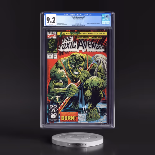 Toxic Avenger #1 CGC 9.2 White Pages (Marvel Comics, 4/91) - Universal
