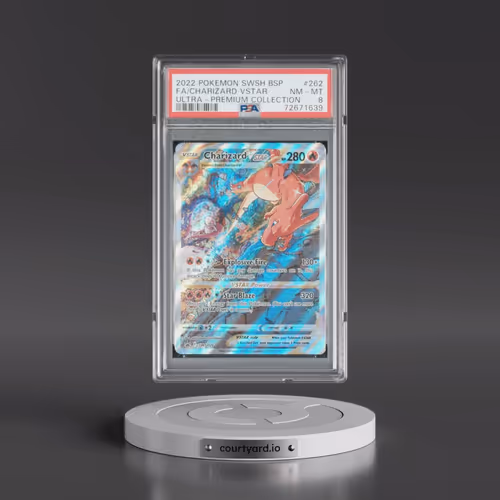 2022 Pokémon Swsh Black Star Promo #262 Charizard Vstar - Full Art Sword & Shield Ultra-Premium Coll