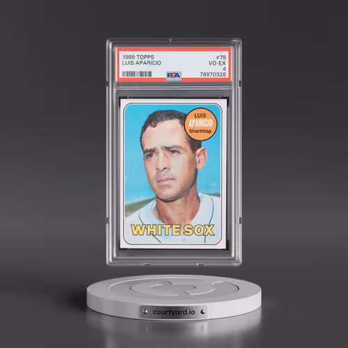 1969 Topps #75 Luis Aparicio (PSA 4 VG-EX)