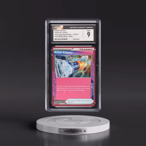 2024 Prismatic Evolutions - PRE EN #119/131 Prime Catcher - ACE SPEC Rare Holo (CGC 9 MINT)