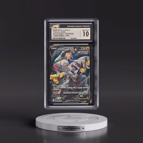 2022 Brilliant Stars #TG20/TG30 Rapid Strike Urshifu V - Trainer Gallery Holo (CGC 10 GEM MINT)