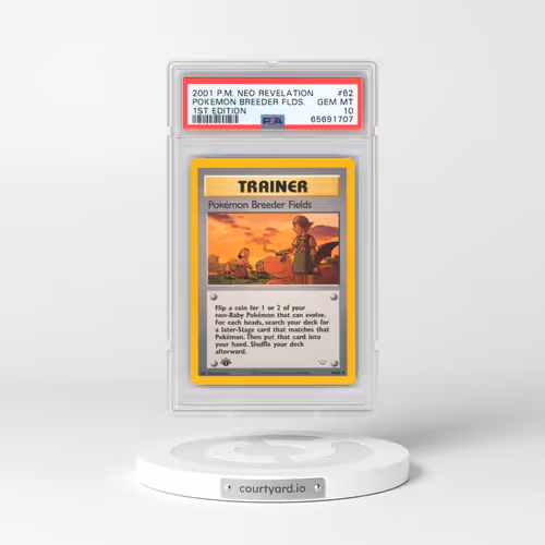 2001 Pokémon Neo Revelation #62 Pokemon Breeder Fields - 1st Edition (PSA 10 GEM MINT)