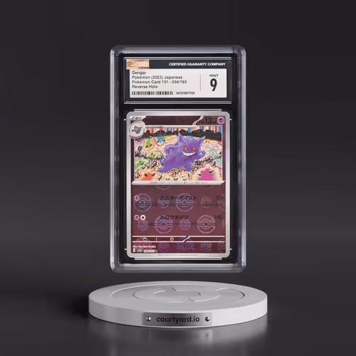 2023 Pokémon Card 151 #094/165 Gengar - Reverse Holo Poké Ball (CGC 9 MINT)