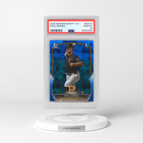 2023 Bowman Draft Sapphire Edition #BDC14 Paul Skenes (PSA 10 GEM MINT)