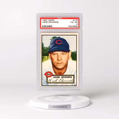 1952 Topps #176 Hank Edwards (PSA 4 VG-EX)