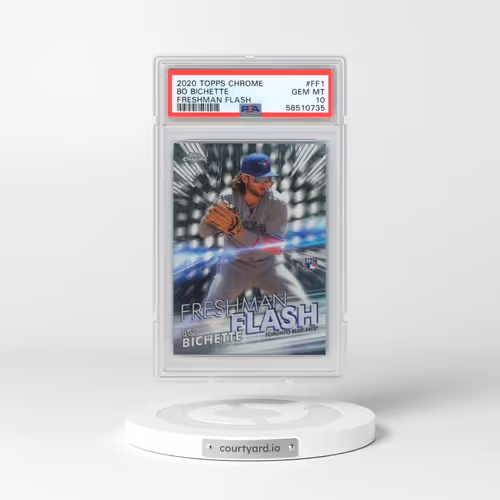 2020 Topps Chrome Freshman Flash #FF1 Bo Bichette (PSA 10 GEM MINT)
