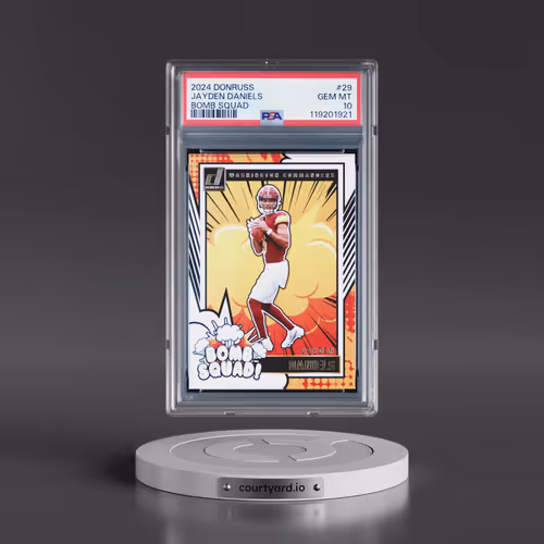 2024 Panini Donruss Bomb Squad #29 Jayden Daniels (PSA 10 GEM MINT)