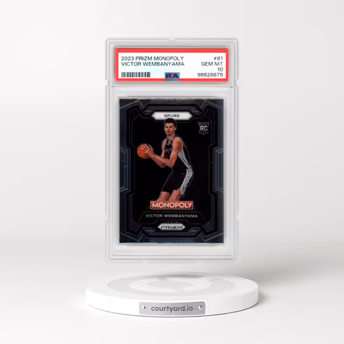 2023 Panini Prizm Monopoly #81 Victor Wembanyama (PSA 10 GEM MINT)