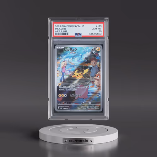 2023 Pokémon Sv2a-Pokemon 151 #173 Pikachu - Art Rare (PSA 10 GEM MINT)