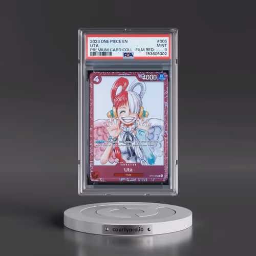 2023 One Piece Premium Card Collection -One Piece Film Red #005 Uta (PSA 9 MINT)