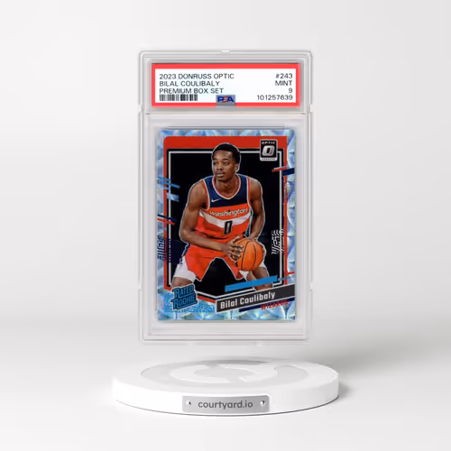 2023 Panini Donruss Optic #243 Bilal Coulibaly - Premium Box Set (PSA 9 MINT)