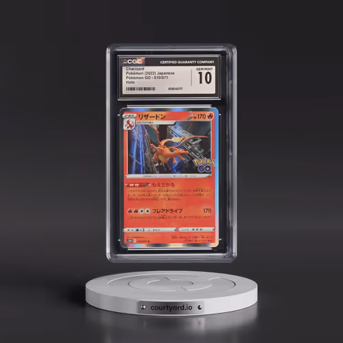 2022 Pokémon GO #010/071 Charizard - Holo (CGC 10 GEM MINT)