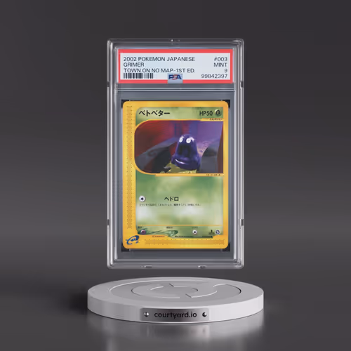 2002 Pokémon the Town on No Map #003 Grimer - 1st Edition (PSA 9 MINT)
