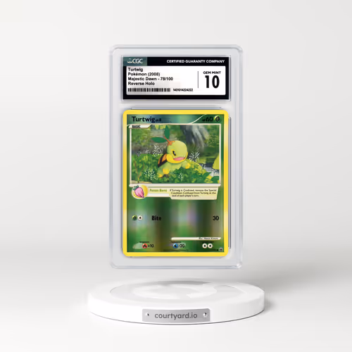 2008 Majestic Dawn #78 Turtwig - Holo (CGC 10 GEM MINT)