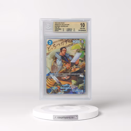 2024 One Piece Wings of the Captain #OP05051 Borsalino FOIL SP (BGS 10 PRISTINE)