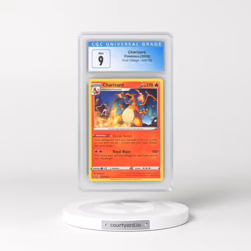 2020 Vivid Voltage #025/185 Charizard (CGC 9 MINT)