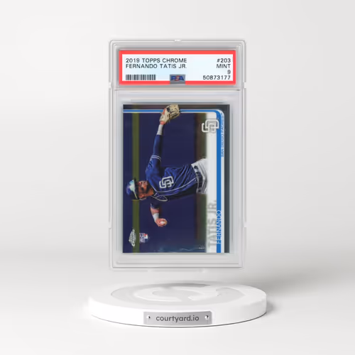 2019 Topps Chrome #203 Fernando Tatis Jr. (PSA 9 MINT)